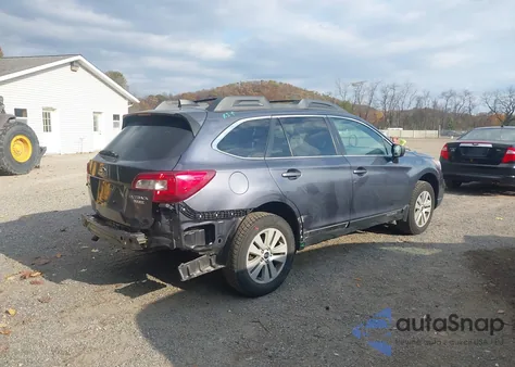 2017 Subaru Outback 2.5I Premium из США, поврежденный, VIN 4S4BSACC3H3270957
